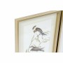 Cadre DKD Home Decor S3017833 Oiseaux (35 x 2,5 x 45 cm) (4 Unités)