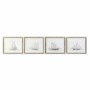 Cadre DKD Home Decor S3017834 Barco Voiliers (60 x 2 x 50 cm) (4 Unités)