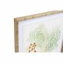 Cadre DKD Home Decor S3017836 Fleurs (50 x 2,8 x 50 cm) (6 Unités)