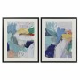 Cadre DKD Home Decor Abstrait Moderne (60 x 3 x 76 cm) (2 Unités)