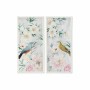 Cadre DKD Home Decor S3017864 Fleurs (37 x 2 x 79 cm) (2 Unités)