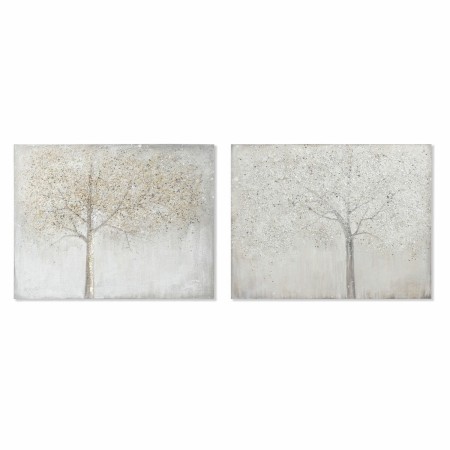 Cadre DKD Home Decor Toile Arbre (100 x 3,8 x 80 cm) (2 Unités)