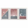 Cadre DKD Home Decor Lune Moderne (50 x 3 x 70 cm)