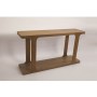 Console Romimex Naturel Bois de pin 153 x 82 x 40 cm