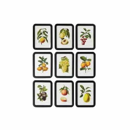 Cadre DKD Home Decor Moderne Fruits (30 x 2 x 40 cm) (9 Unités)