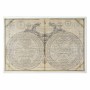 Cadre DKD Home Decor S3017929 Mappemonde (120 x 4 x 80 cm)
