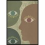 Cadre DKD Home Decor Abstrait Moderne (83 x 4,5 x 123 cm) (2 Unités)