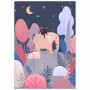 Cadre DKD Home Decor Arbres (53 x 4,3 x 73 cm) (2 Unités)