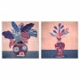 Cadre DKD Home Decor Vase (83 x 4,5 x 83 cm) (2 Unités)