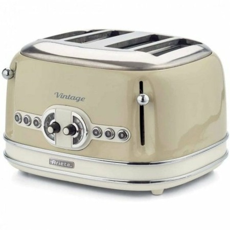 Tostadora Ariete Vintage 1600 W Beige 4 rebanadas Vintage