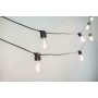 Guirnalda de Luces LED New Garden Allegra Negro 8 m E27 10 350 lm