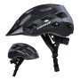 Casque de Cyclisme pour Adultes Dunlop M Noir Lumière LED