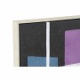 Cadre DKD Home Decor Abstrait Moderne (83 x 4,5 x 83 cm) (2 Unités)
