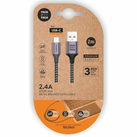 Cable USB A a USB-C Tech One Tech TEC2023