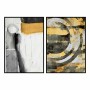 Cadre DKD Home Decor S3017974 Abstrait (83 x 4,5 x 123 cm) (2 Unités)