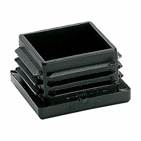 Embout/Bouchon final Micel CNT03 Noir Polyéthylène Carré 18 x 20 x 23 mm (25 Unités)