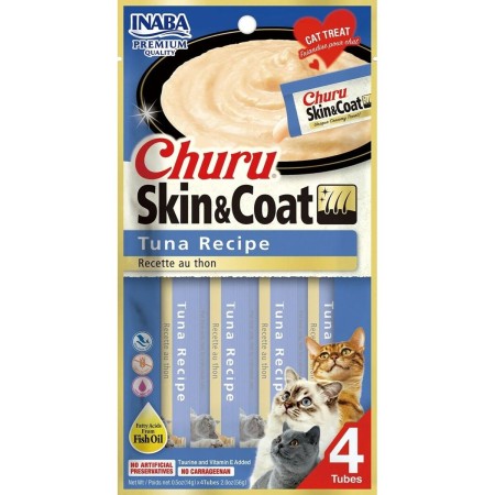Collation pour Chat Inaba Tuna Recipe Thon Poisson 4 x 14 g
