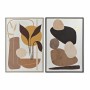 Cadre DKD Home Decor Abstrait (84 x 4,5 x 124 cm) (2 Unités)