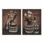Cadre DKD Home Decor Vase (52 x 2,7 x 72 cm) (2 Unités)