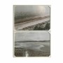 Cadre DKD Home Decor 8424001871438 Plage méditerranéen (2 Unités) (70 x 3 x 50 cm)