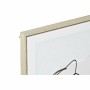 Cadre DKD Home Decor S3018011 Visage (45 x 2,5 x 60 cm) (4 Unités)