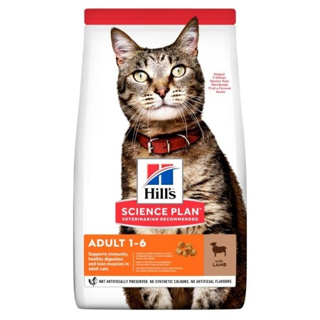 Aliments pour chat Hill's SP Adult Lamb Agneau 3 Kg