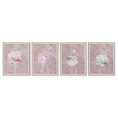 Cadre DKD Home Decor ‎S3018019 Ballet (40 x 2,5 x 50 cm) (4 Unités)