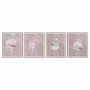 Cadre DKD Home Decor ‎S3018019 Ballet (40 x 2,5 x 50 cm) (4 Unités)
