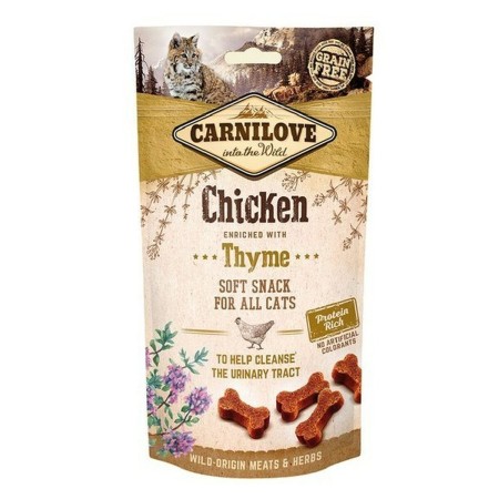 Collation pour Chat Carnilove Chicken & Thyme Poulet 50 g