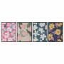 Cadre DKD Home Decor S3018023 Fleurs (45 x 2,5 x 60 cm) (4 Unités)