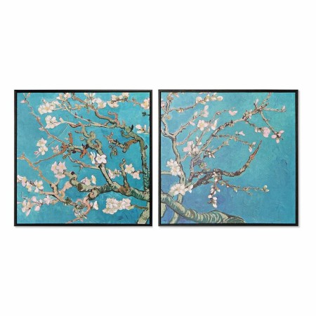 Cadre DKD Home Decor S3018024 Arbre Oriental (60 x 2,5 x 60 cm) (2 Unités)