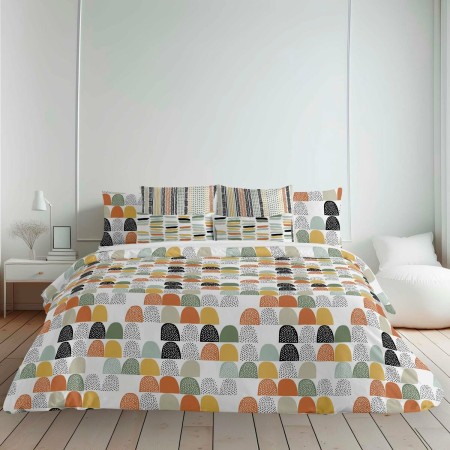 Housse de Couette Decolores Lahti Multicouleur 200 x 200 cm