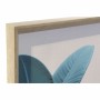 Cadre DKD Home Decor ‎S3018028 Tropical Feuille d'une plante (45 x 3,5 x 60 cm) (4 Unités)