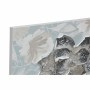 Cadre DKD Home Decor S3018031 Fleurs (80 x 2,8 x 80 cm) (4 Unités)