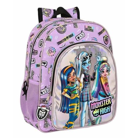 Cartable Monster High Best boos Lila 32 x 38 x 12 cm