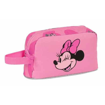 Porte-petit déjeuner Thermique Minnie Mouse Loving Rose 21,5 x 12 x 6,5 cm