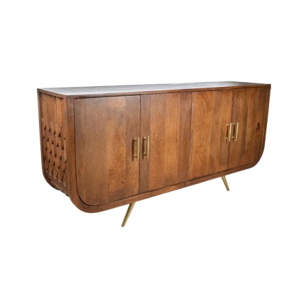 Buffet Romimex Marron Bois de manguier 41 x 75 x 151 cm