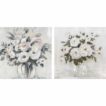 Cadre DKD Home Decor Vase (80 x 2,4 x 80 cm) (2 Unités)