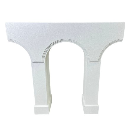 Console Romimex Blanc Bois MDF 100 x 91 x 24 cm