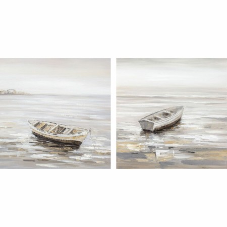 Cadre DKD Home Decor Barco méditerranéen (90 x 2,4 x 90 cm) (2 Unités)