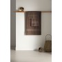 Serviette de toilette Paduana Marron 100 % coton