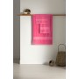 Serviette de toilette Paduana Fuchsia 100 % coton