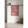 Serviette de toilette Paduana Rose 100 % coton