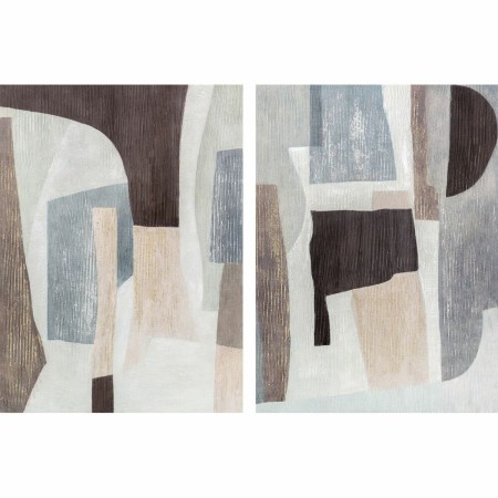 Cadre DKD Home Decor Abstrait (70 x 2,4 x 100 cm) (2 Unités)