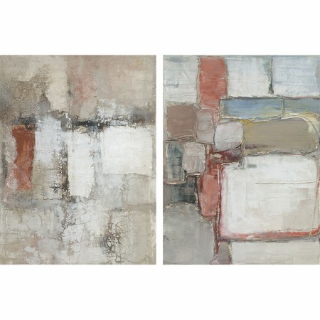 Cadre DKD Home Decor Abstrait Moderne (90 x 2,4 x 120 cm) (2 Unités)