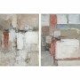 Cadre DKD Home Decor Abstrait Moderne (90 x 2,4 x 120 cm) (2 Unités)