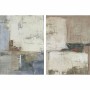 Cadre DKD Home Decor Abstrait Moderne (90 x 2,4 x 120 cm) (2 Unités)