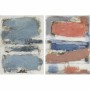 Cadre DKD Home Decor Abstrait Moderne (90 x 2,4 x 120 cm) (2 Unités)