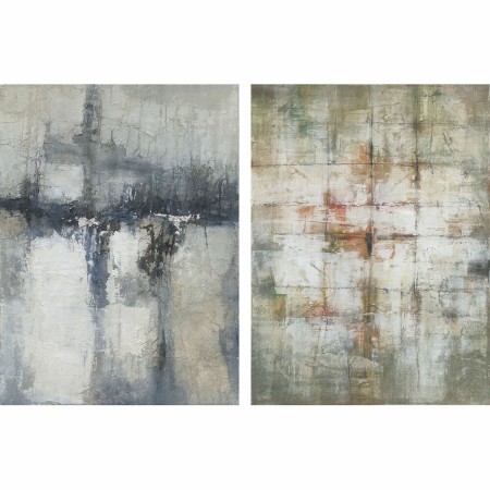 Cadre DKD Home Decor Abstrait Moderne (90 x 2,4 x 120 cm) (2 Unités)