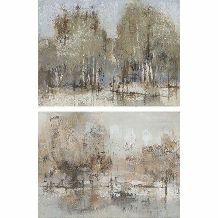 Cadre DKD Home Decor Arbres (120 x 2,4 x 90 cm) (2 Unités)